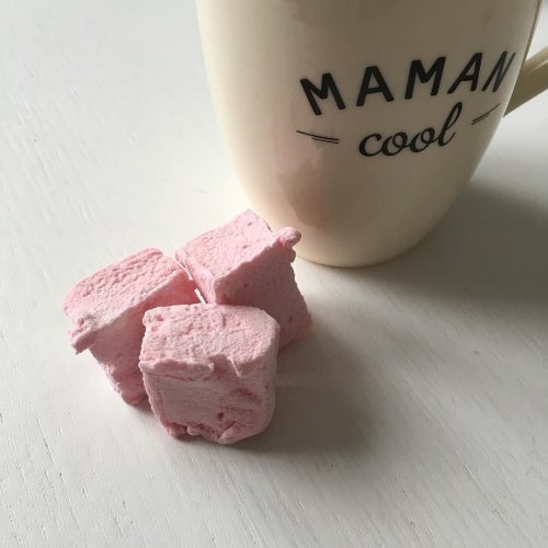 Tasse avec "maman cool" et la guimauve hand-made by luckyslug